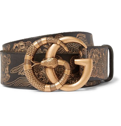 gucci printed belt|gucci belt real men.